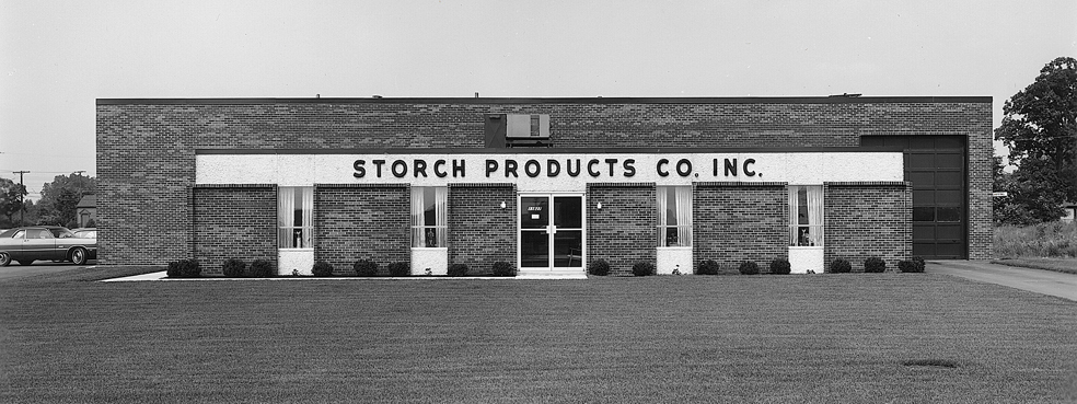 Storch Building - Black and White old photo